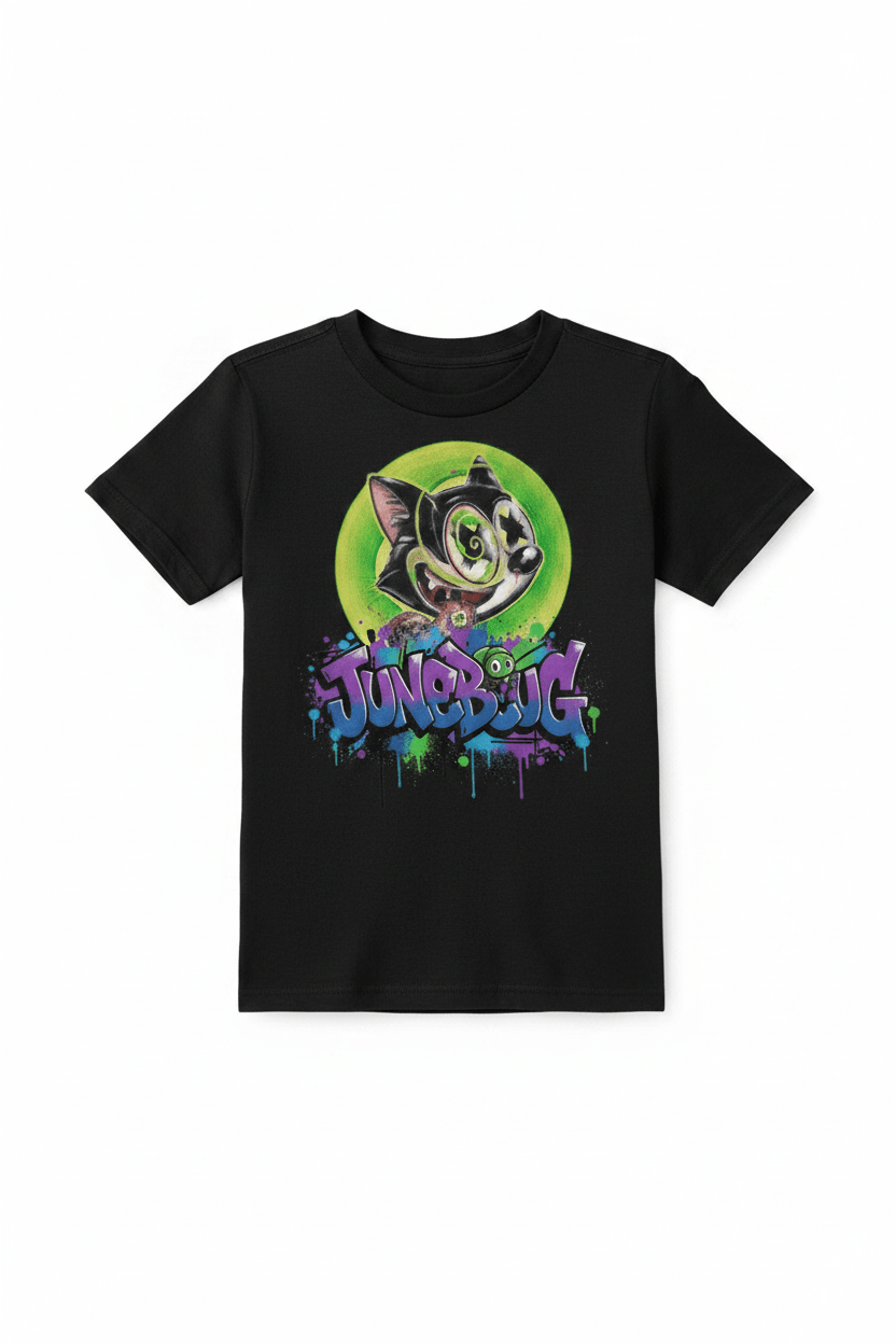 Junebug Graffiti Graphic Tee - junebug