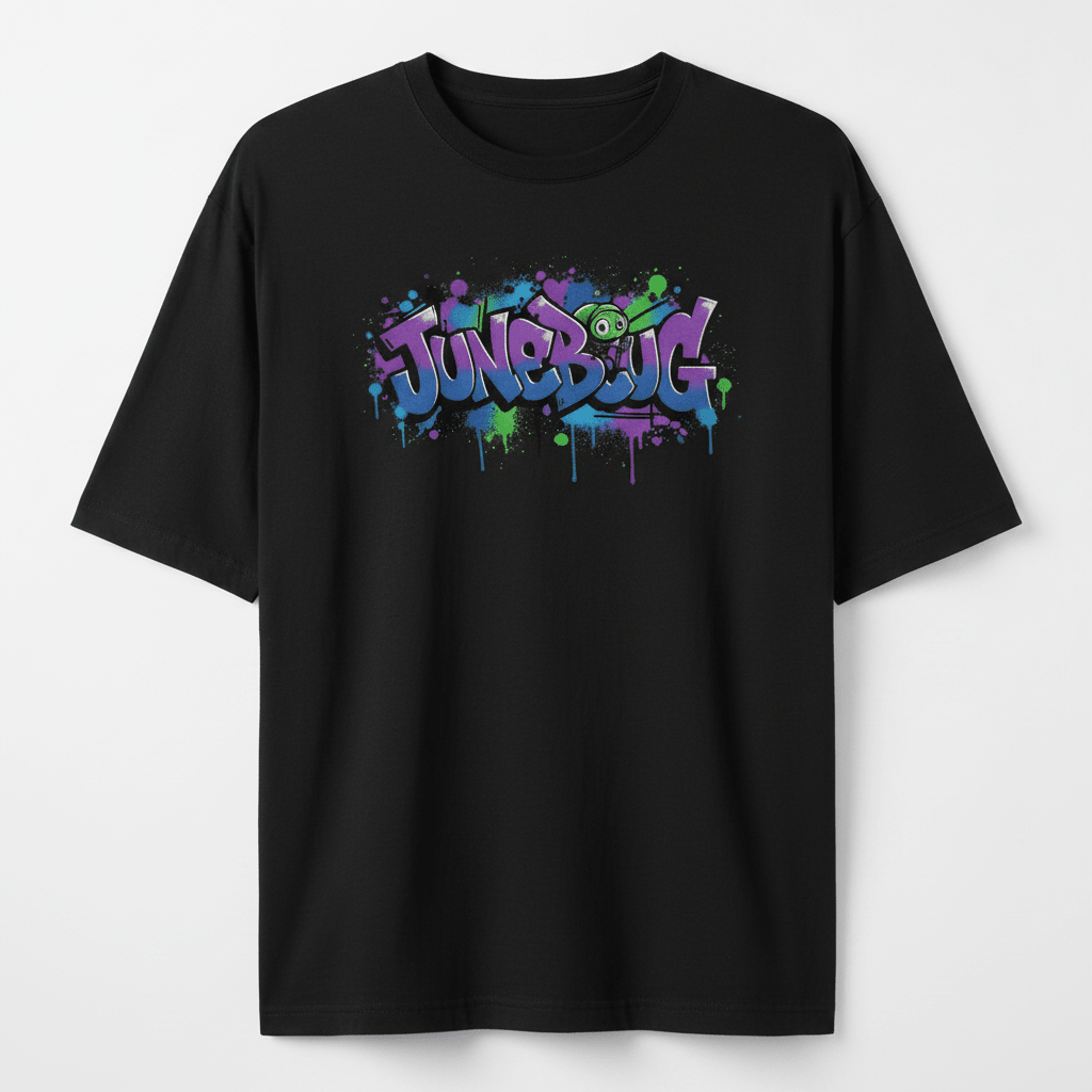Junebug Graffiti Graphic Tee - junebug