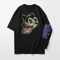 Junebug Graffiti Cat Heavyweight Tee - junebug