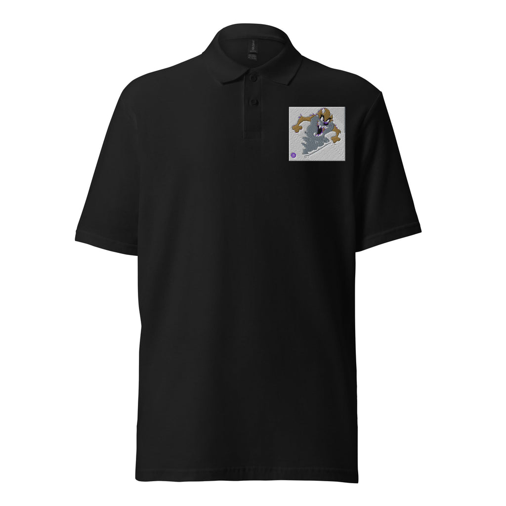 Unisex pique polo shirt - junebug