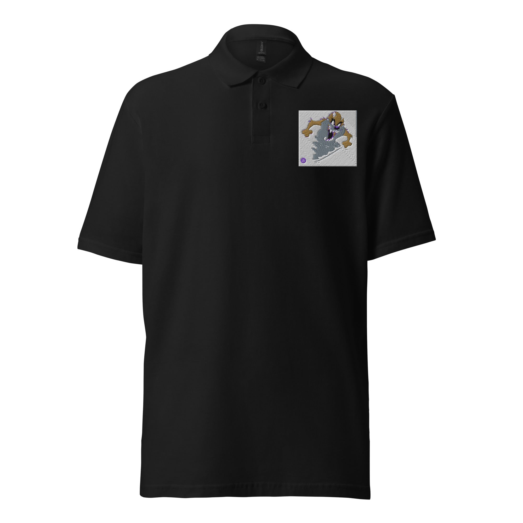 Unisex pique polo shirt - junebug