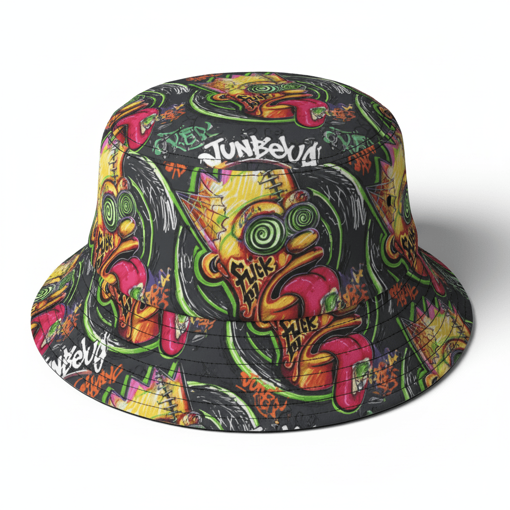 Junebug Graffiti Bucket Hat - junebug