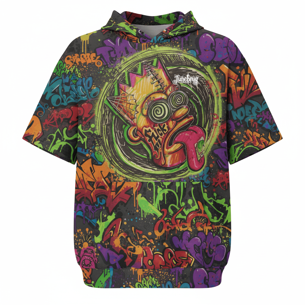 Junebug Graffiti Pullover Hoodie - junebug