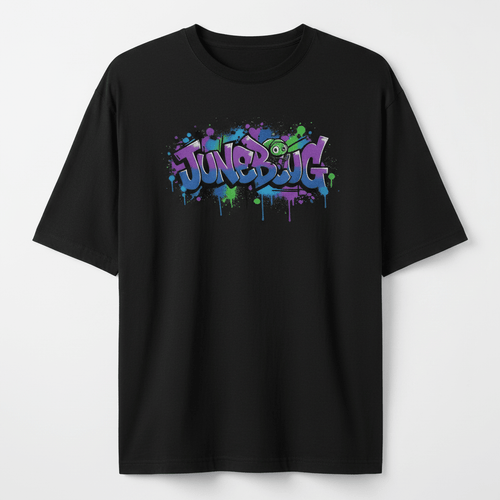 Junebug Graffiti Graphic Tee - junebug